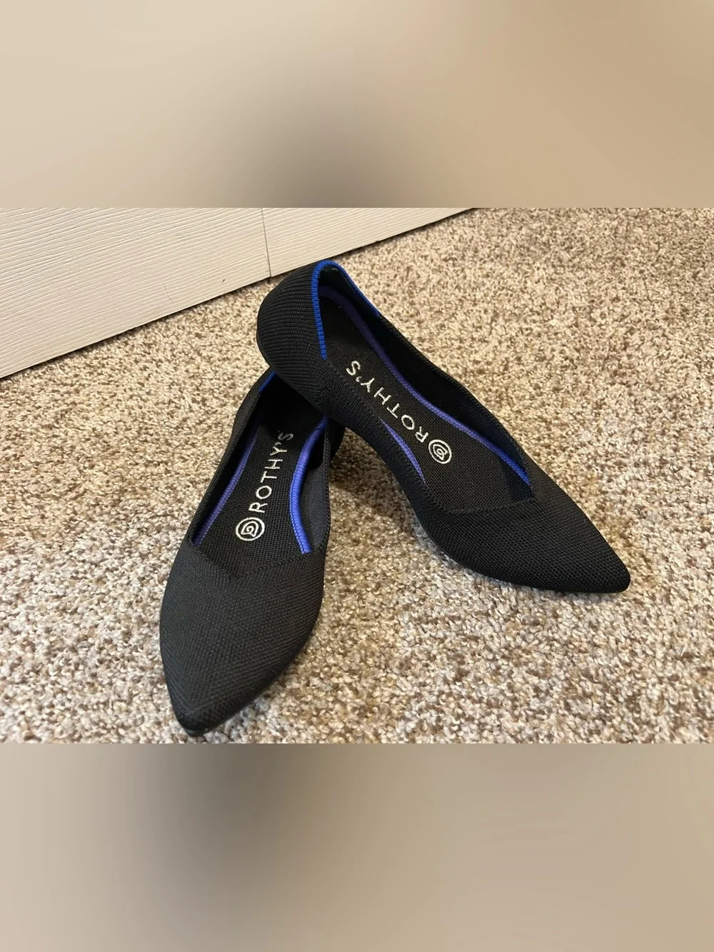 Rothy's The Black Pointed Flats